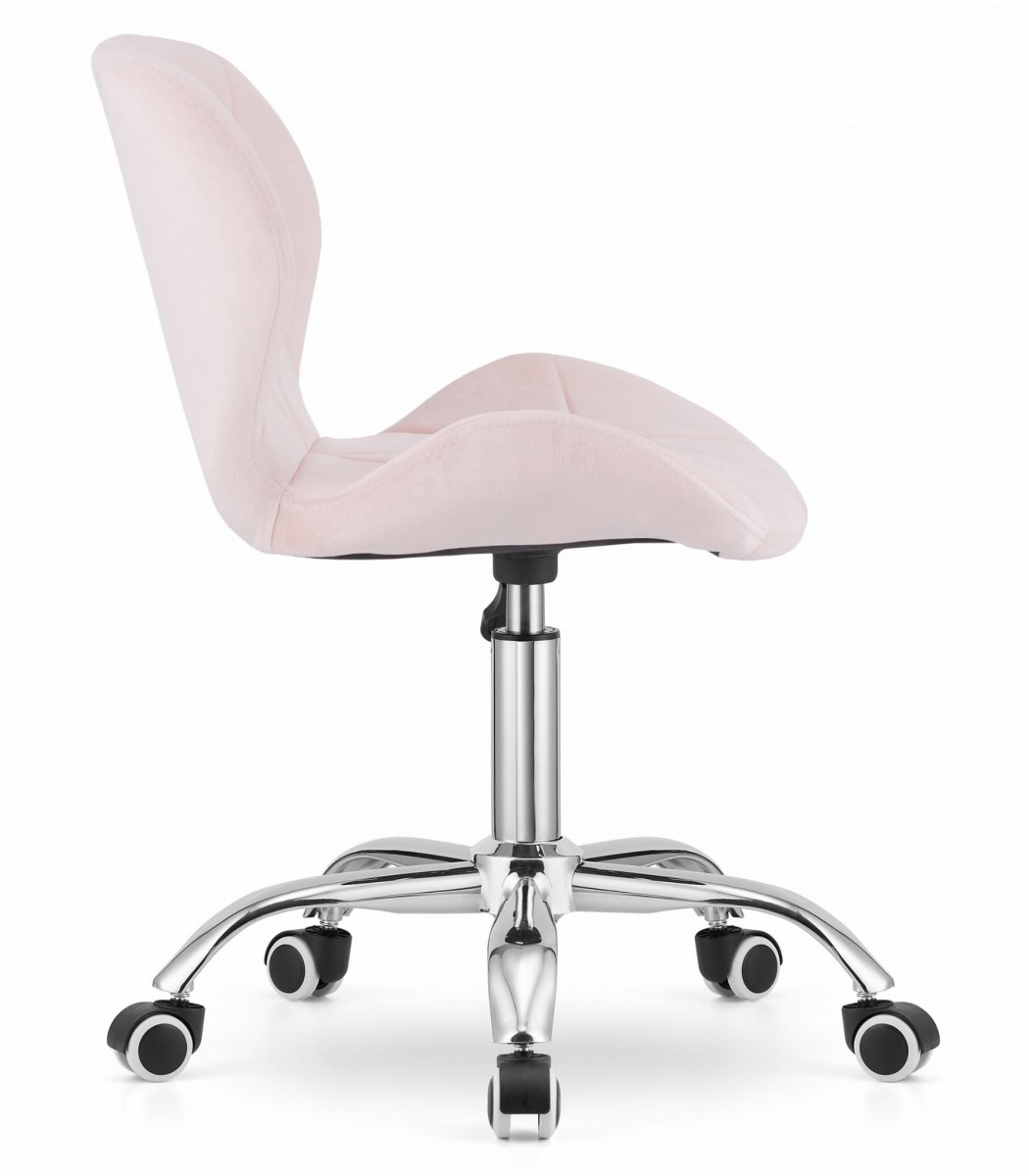 3670_DORM krzesło obrotowe aksamitne różowe_bok prawy.jpg