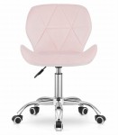 3670_DORM krzesło obrotowe aksamitne różowe_przód.jpg