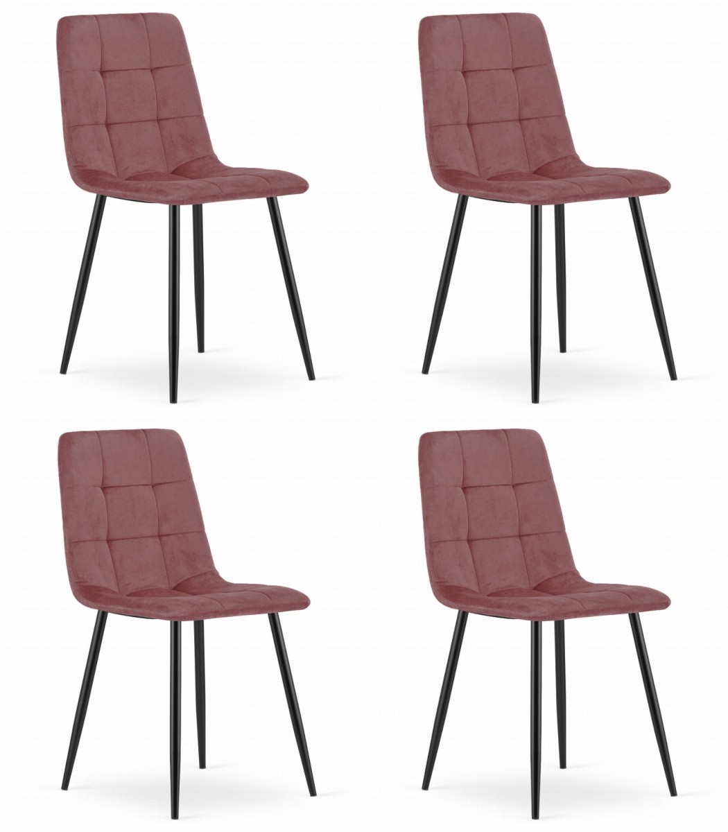 3908_krzesło CUBE różowe nogi czarne x4.jpg