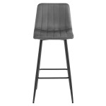 3857_Hoker POZZA ciemny szary aksamit nogi czarne_przód.jpg