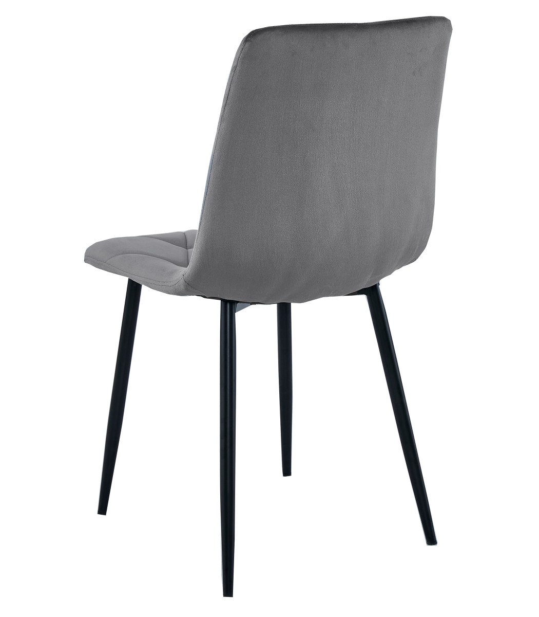 3833_Krzesło LIBRA ciemny szary aksamit nogi czarne_skos lewy tył.jpg