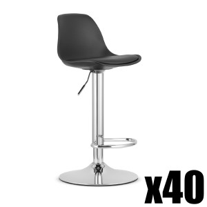 Paleta 40 szt.  - Hoker HOGA - czarny / baza chrom