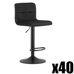 Paleta 40szt. - Hoker PROT - aksamit czarny / baza czarna