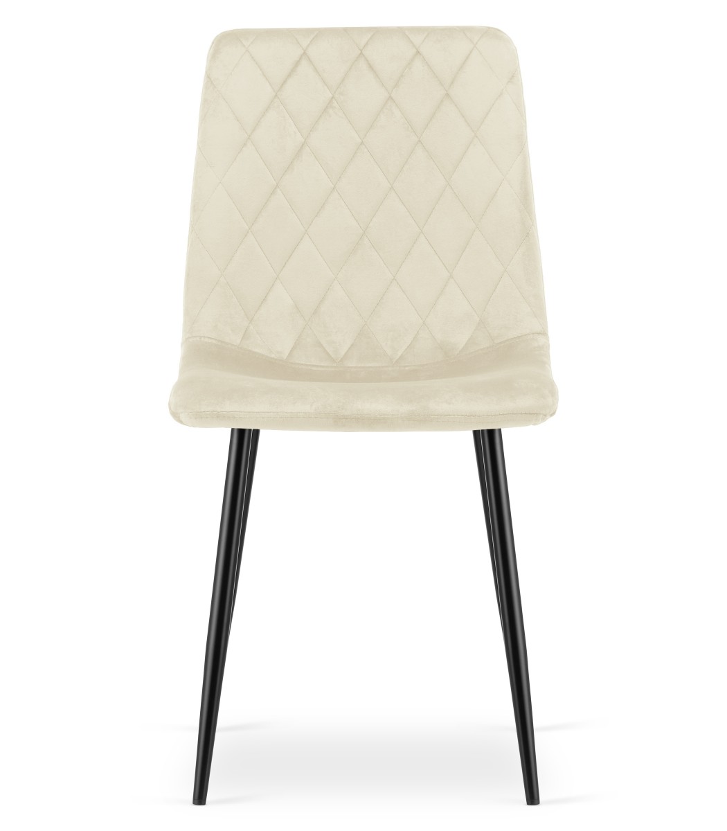 3870_krzesło TURIN beż aksamit nogi czarne_przód.jpg