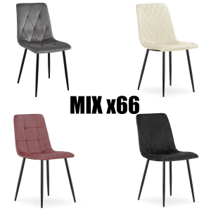 Paleta 66 sztuk LAVA / LIBRA / TURIN / KARA  nogi czarne - mix - sam wybierasz modele i kolory!