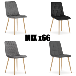 Paleta 66 sztuk LAVA / LIBRA / TURIN / KARA  nogi kolor drewna - mix - sam wybierasz modele i kolory!