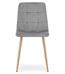 4088_krzesło CUBE jasny szary aksamit nogi kolor drewna_przód.jpg