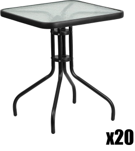 Paleta 20szt. - Stół ISLAND Kwadrat  70cm