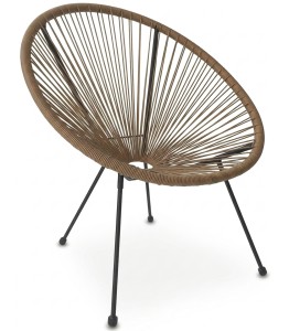 Krzesło BRASIL - rattan x 1